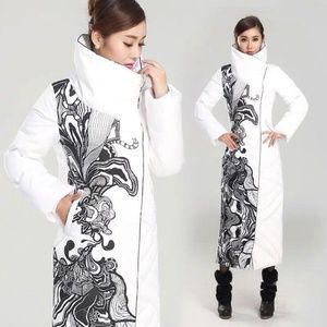SPECIAL SALE Long Down Jacket Parka Puffer Coat